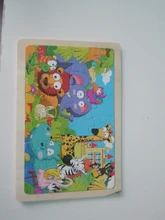 Rompecabezas de madera de 24 rebanadas para niños y adultos, juguetes educativos de madera para aprendizaje, juegos educativos de ensamblaje ambiental