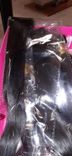 28 30 32 34 36 38 40 pulgada cabello liso mechones de cabello brasileño mechones Remy armadura del pelo humano extensiones de cabello sedoso 1/3/4 piezas