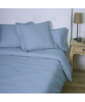 

Plain duvet cover indigo