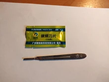 Cutting-Tool Scalpel-Blades Surgical-Knife Carbon-Steel 4--Handle 10-Pc Pcb-Repair Animal