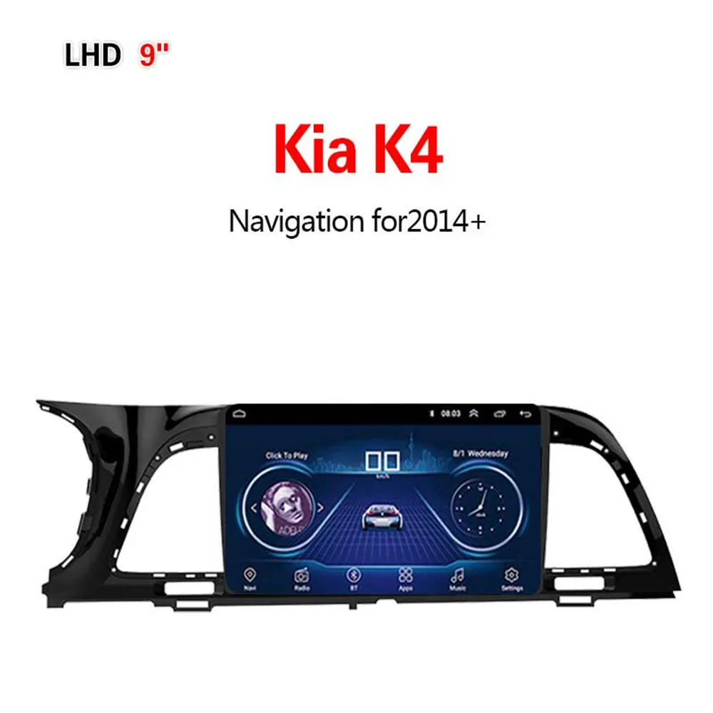 Lionet gps навигация для автомобиля Kia K4+ 9 дюймов LK1004Y - Размер экрана, дюймов: WIFI 1G16G