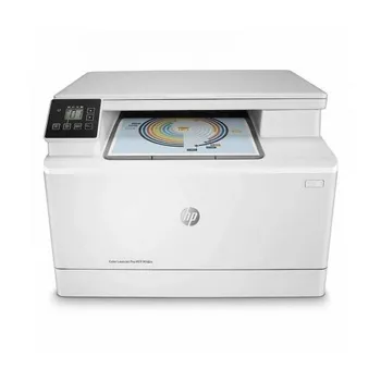 

Multifunction HP Laserjet Pro Color M182n - 16/16ppm - scan 1200ppp - usb - lan - eprint/airprint-tray input 150 sheets
