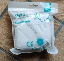 Negro KN95 5 capas máscara de seguridad polvo máscara boca máscara de respirador a prueba de polvo kn95 Mascarillas máscara reutilizable CE FFP2 máscaras