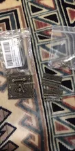 Antique Bronze Padlock Lock Jewelry Wood Box Latch Hasp Clasp +2pcs Suitcase Cabinet