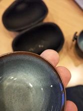 Juego de té chino de alta calidad, juego de té de viaje, té de Kung Fu, taza de té portátil de cerámica, tazas de té Gaiwan de Ceremonia de té