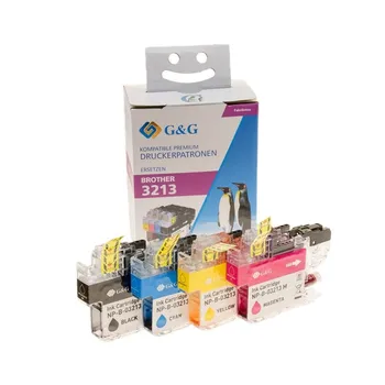 

Compatible BROTHER LC3213 LC3211 V2 MULTIPACK OF 4 INK CARTRIDGES LC3213VALDR LC3211VALDR 4x400 Pages