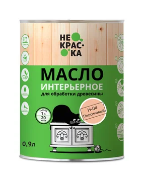 

Oil for wood интерьерное некраска 0,9 Lt peach 0,9 L