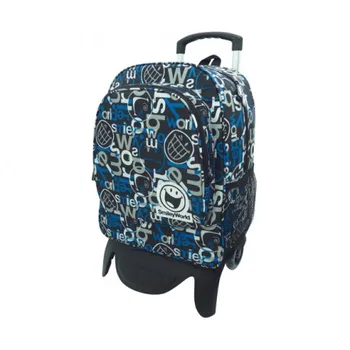 

SMILEY URBAN BLUE LARGE TROLLEY