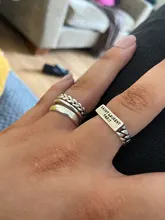 Moda Vintage estilo evitar alergia anillos abiertos para los hombres las mujeres personalidad-maych alta joyería de calidad