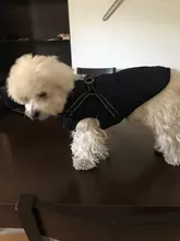 Chaleco con arnés para mascota ropa de cachorro chaqueta para perro impermeable ropa cálida para mascotas de invierno para perros pequeños Shih Tzu Chihuahua Pug abrigo
