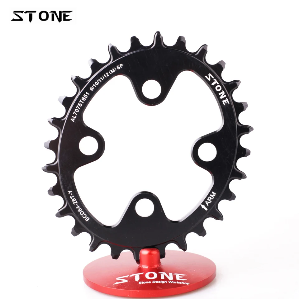 Stone Bike Chainring 64 BCD 64mm Oval or Circle For MTB