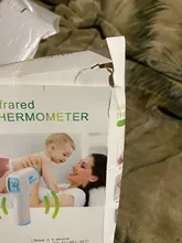 Termómetro Digital LED infrarrojo para niños y adultos, Sensor de temperatura sin contacto para la frente del bebé