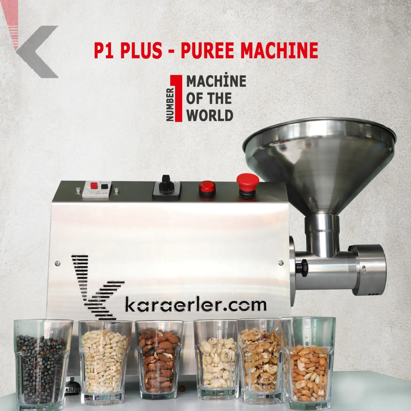 

puree machine for hazelnut P1 PLUS