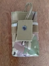 Funda táctica para walkie-talkie CQC 1000D, cinturón de cintura, bolsa para Radio Molle