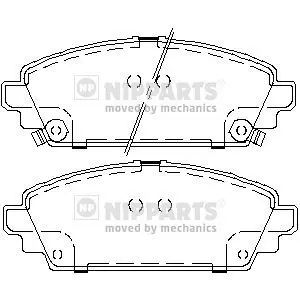 Колодки дисковые передние Honda Accord 1.6i 16V 99-03 NIPPARTS J | Автомобили и мотоциклы