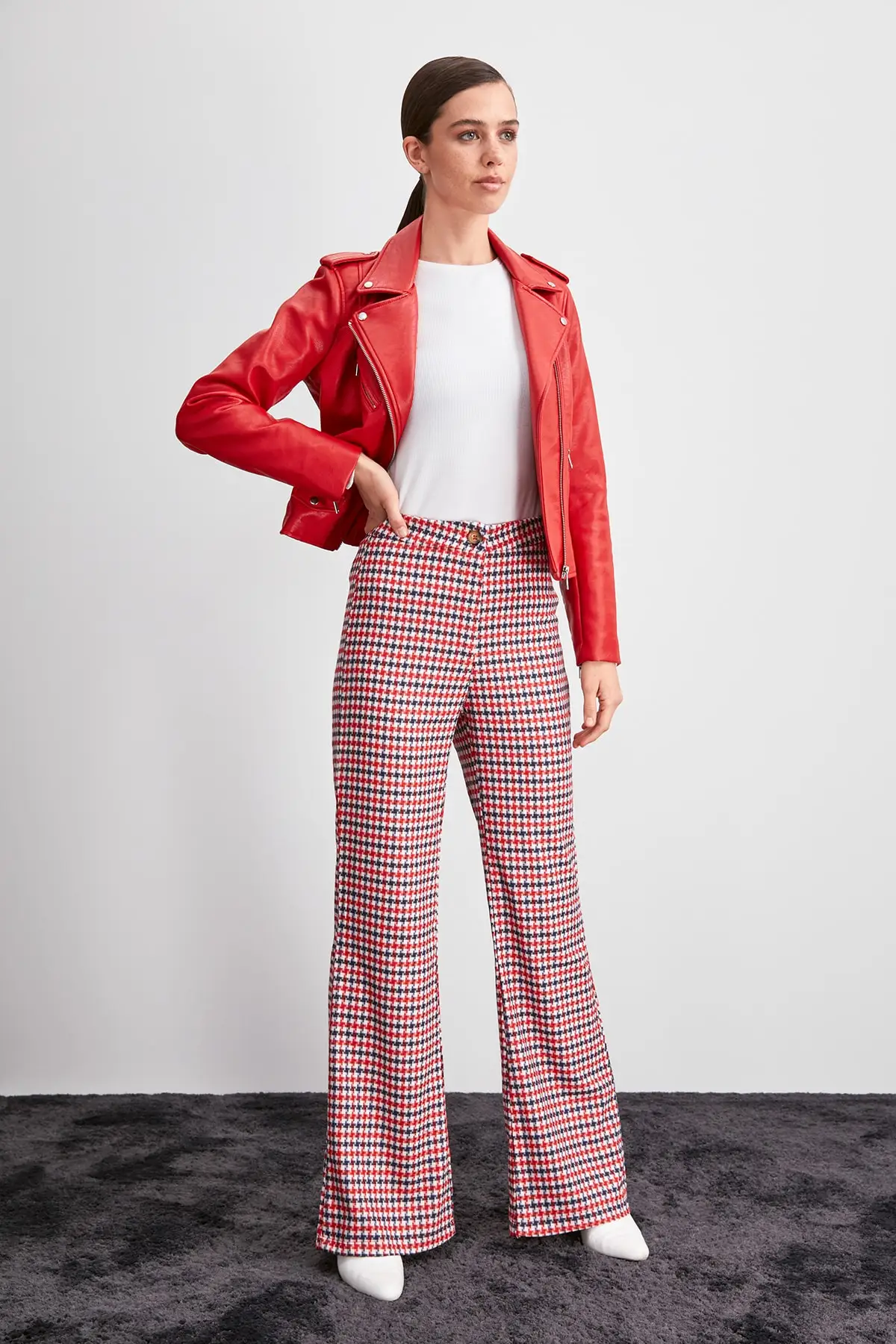 Trendyol и клетчатых штанов, для детей TWOAW20PL0127