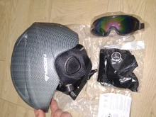 ¡Llega en 18-29 días! Casco de esquí de Snowboard moldeado integralmente, ultraligero, transpirable, para hombre y mujer, calidad CE