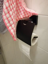 Hook Hardware-Accessories Toilet-Brush-Holder Towel-Rack Bathroom Aluminum Shelf Solid