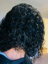 Bob Peluca de agua onda de encaje frente pelucas de cabello humano para las mujeres negras 13x4 peluca Frontal de encaje Pre arrancado brasileño de la onda profunda peluca Frontal