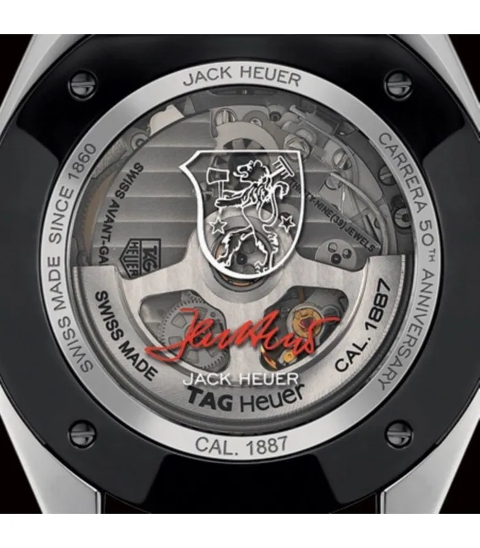 TAG HEUER CARRERA CALIBRE 1887 JACK HEUER хронограф автоматический CAR2C11. FC6327