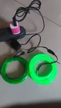 Strip LED Cable Rope-Tape Shoes Neon-Light El-Wire Glow Waterproof Flexible 3V Clothing