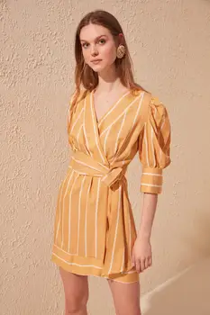 

Trendyol Belted Striped Dress TWOSS20EL0621