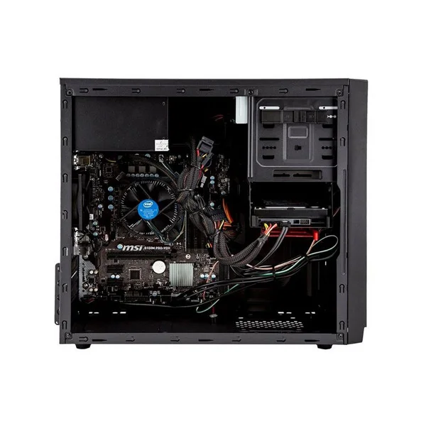 Настольный ПК iggual PSIPCH409 i3-8100 8 ГБ ОЗУ 120 ГБ SSD черный