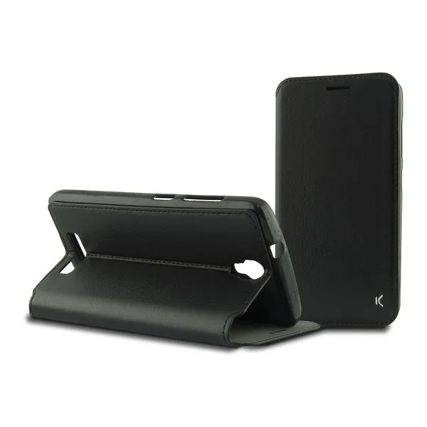 Фолио Мобильный телефон чехол Zte Blade L5 Plus Flex черный |