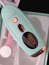 Depiladora láser IPL para mujer, dispositivo de depilación láser permanente de 990000 flashes