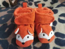 Calcetines para zapatos de bebé, botines para niño y niña, calzado cálido para la cara de Animal, antideslizantes, zapatos suaves para cuna de bebé recién nacido