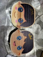 Caja de dientes de madera para bebé, organizador para guardar dientes de leche, idioma español e inglés, Umbilica, guardar regalos