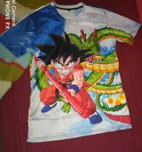 Camiseta de Dragoning Ball para niños y niñas, camisa 3d de Anime, ropa japonesa, Vintage, para padres e hijos