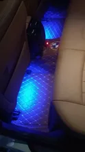 Light Ambient-Lamp Decoration Led-Strip Music-Control Car-Foot LEEPEE RGB 24/36/48