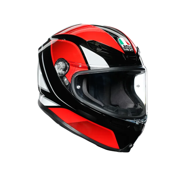Шлем AGV K-6 MULTI Hyphen Black/Red/White MS | Автомобили и мотоциклы