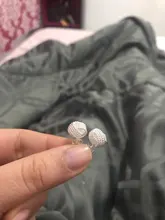 DOTEFFIL-pendientes de tuerca de cuerda suave para mujer, Plata de Ley 925 auténtica elegante, joyería de compromiso de boda, 100%