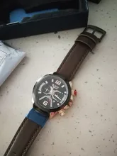 LIGE-Reloj analógico de cuero para Hombre, accesorio de pulsera resistente al agua con cronógrafo, marca de lujo deportivo de complemento masculino con diseño moderno, disponible en color azul, 2021