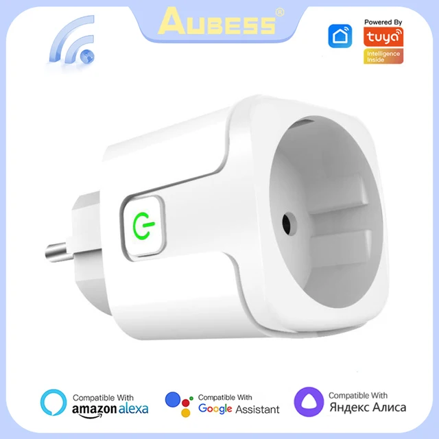 Smart Socket EU with voice control and energy monitoring