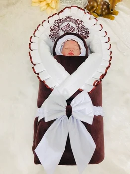 

Комплект на выписку "Королевский" ЗИМА Комплекты на выписку и для прогулок 0-6 мес