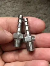 Barb Pipe-Fitting Hose-Tail-Connector Thread Stainless-Steel Male BSP Ce 25mm 3/4-25mm-Tools-Accessory