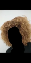 Kinky Curly Wigs Bangs Blonde Cosplay Heat-Resistant Brown Lizzy Synthetic Black Women