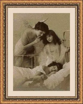 

CROSS STITCH KIT PANDATHREAD FAIRIES AND ANGELES 32831