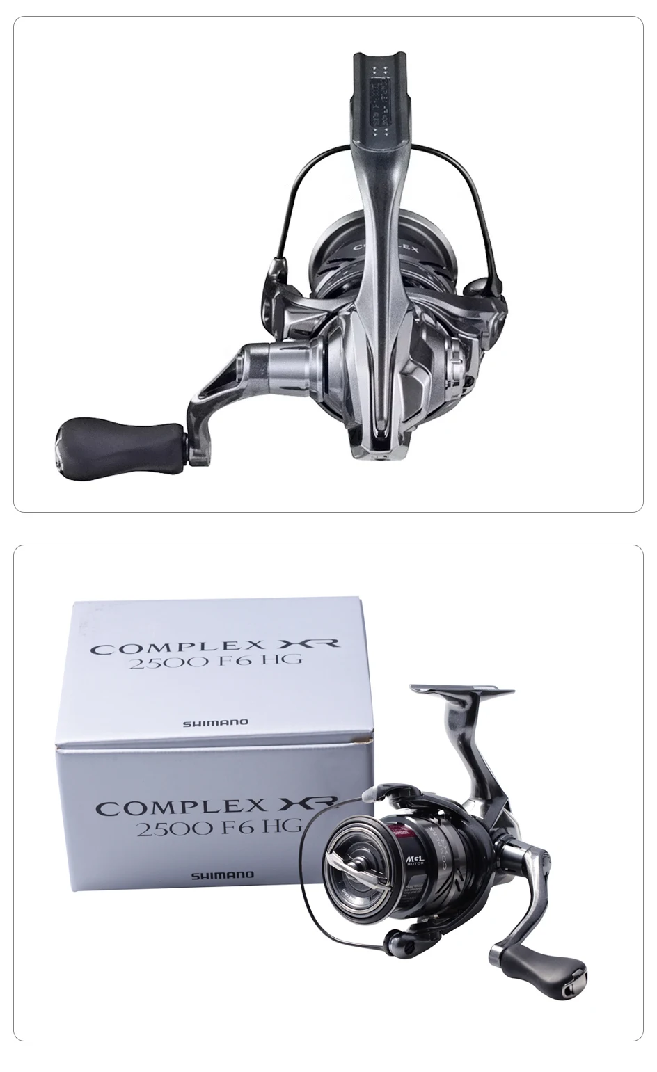 2021 Shimano Complex XR Spinning Fishing Reel 9+1BB Fishing Reel