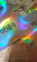 Anti Rfid de aluminio para hombre, billetera con bloqueo de lector, tarjetero para tarjetas bancarias, Banco de identificación, funda protectora de Metal para tarjetas de crédito, NFC, 6x9cm