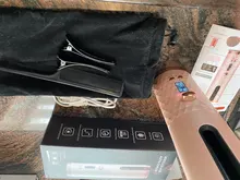 Rizador de pelo automático inalámbrico, rizador de pelo recargable por USB, rizador de pelo de cerámica con pantalla LCD