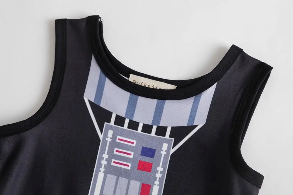 Darth Vader Inspired Skater Dress Cosplay dress