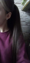 Eunice-coletero largo y recto con Clip en la cola, postizo con horquillas, extensiones de cabello sintético