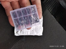 Fly Fishing Hook Worm Jig-Hole-Pesca High-Carbon-Steel Barbed-3 Pond 10-Series 100pcs/Box