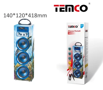 

Portable Bluetooth speaker with powerful microphone for mobile PC and all kinds of devices
