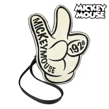 

Shoulder Bag Mickey Mouse 72810 White
