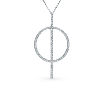 

Silver Pendant with cubic zirconia sunlight sample 925